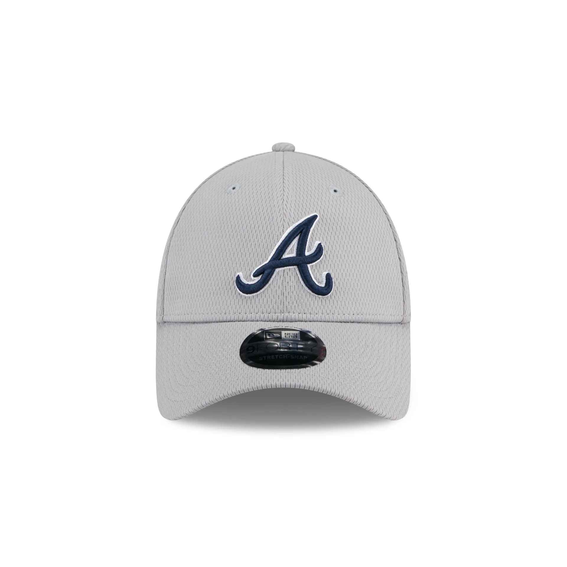 Atlanta Braves Gray 9FORTY Stretch-Snap Hat sold by New Era product image thumbnail 2