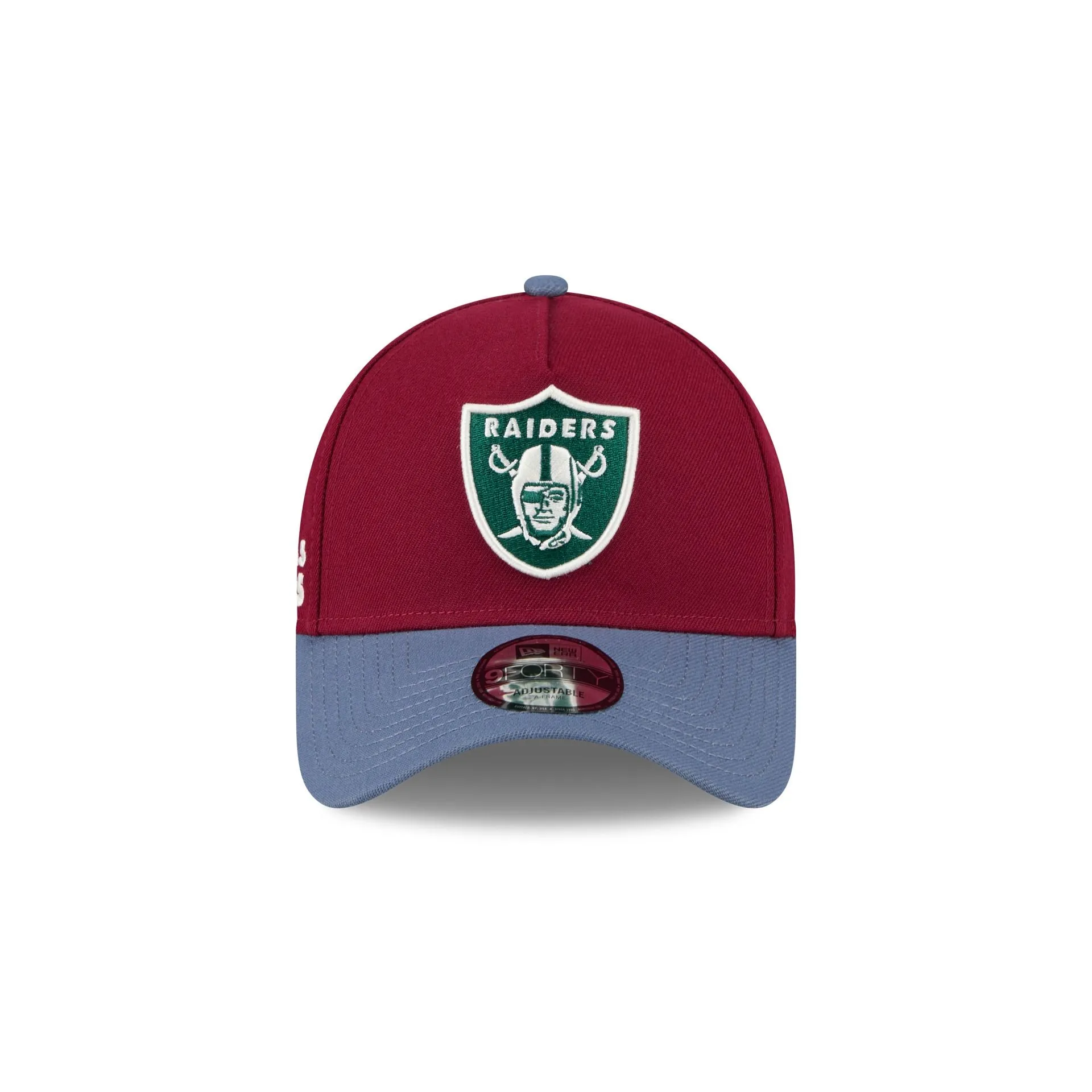 Las Vegas Raiders Cherry 9FORTY A-Frame Snapback Hat sold by New Era product image thumbnail 2