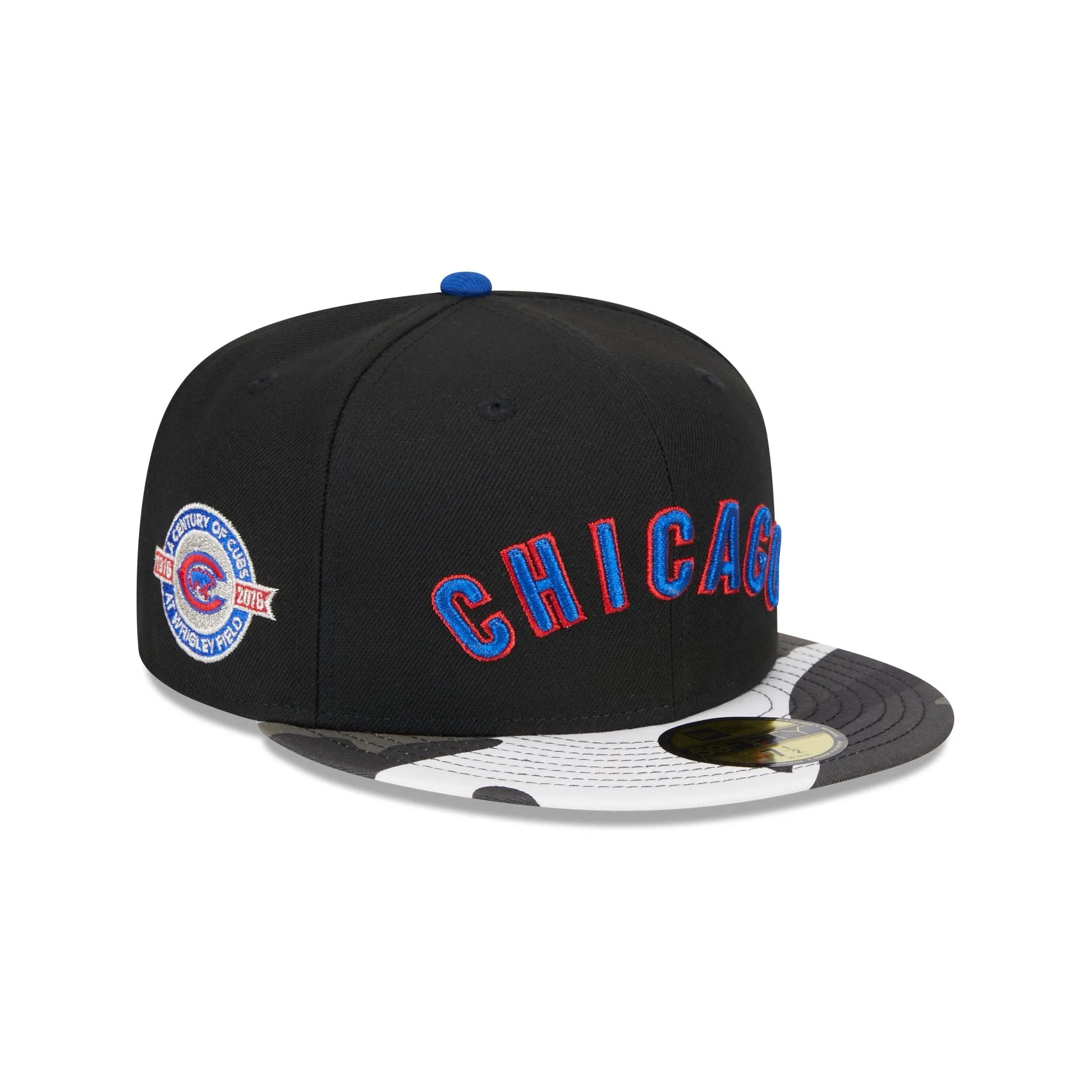 Chicago Cubs Metallic Camo 59FIFTY Fitted Hat sold by New Era