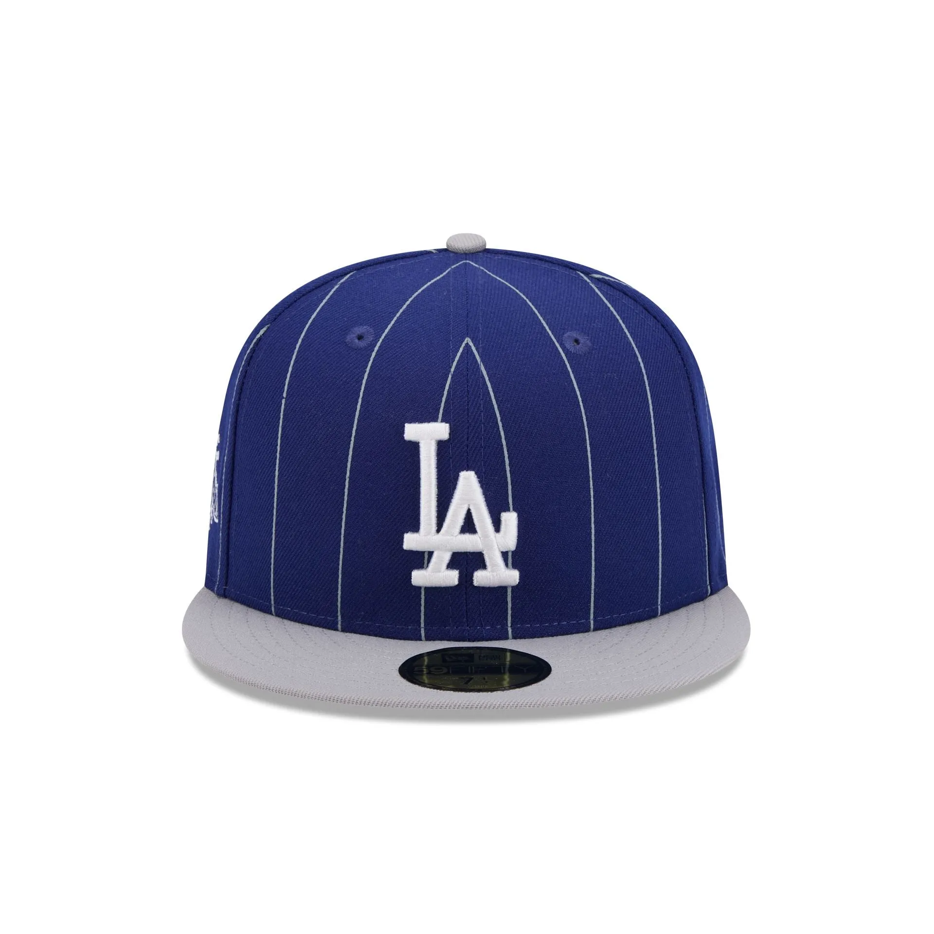 Los Angeles Dodgers Throwback Pinstripe 59FIFTY Fitted Hat sold by New Era product image thumbnail 2