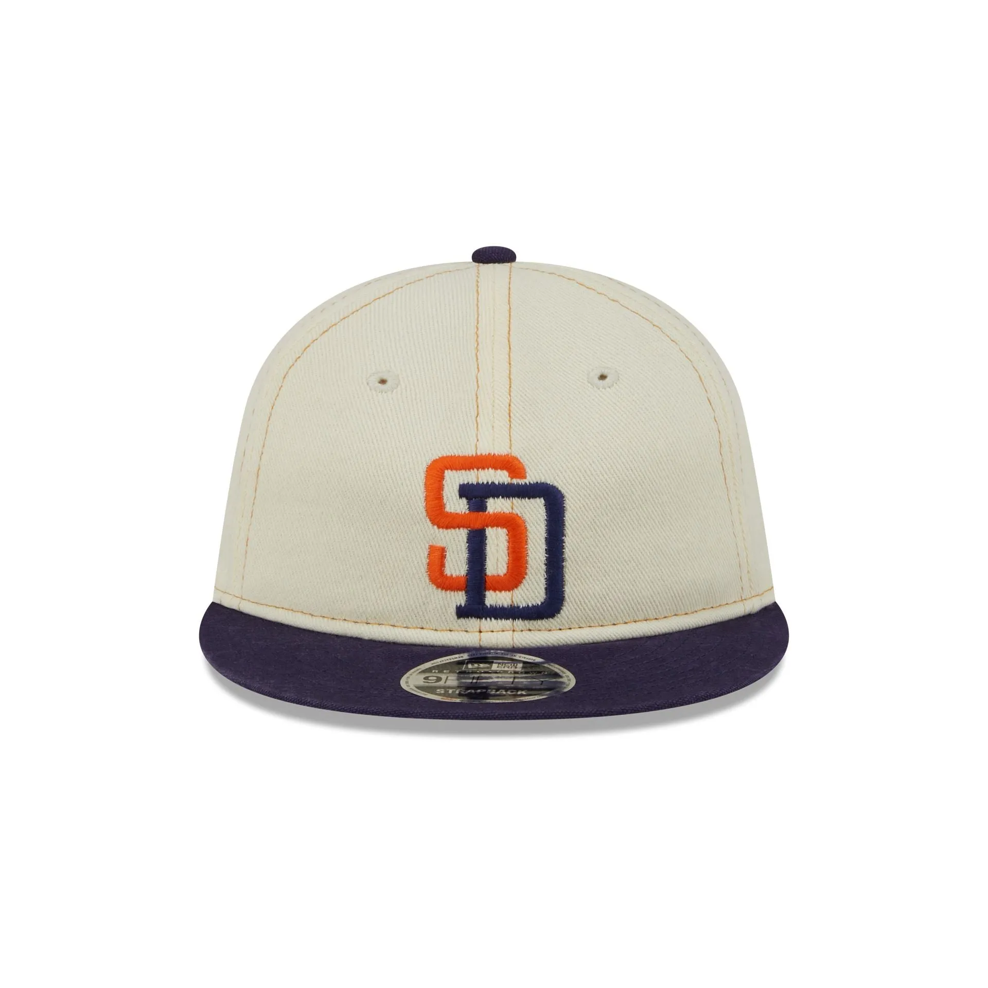 San Diego Padres Chrome Denim Retro Crown 9FIFTY Adjustable Hat sold by New Era product image thumbnail 2