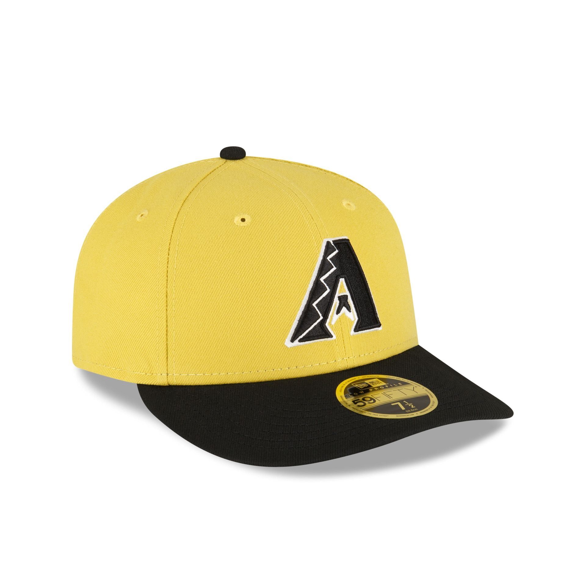 Arizona Diamondbacks Chartreuse Crown Low Profile 59FIFTY Fitted Hat sold by New Era product image thumbnail 3