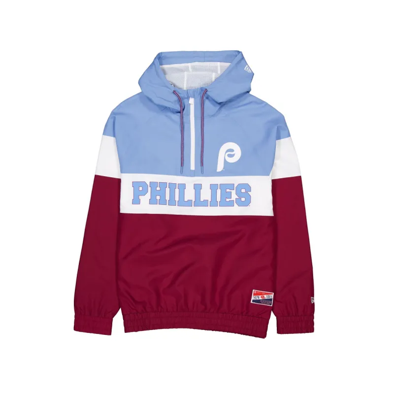 Philadelphia Phillies Throwback Windbreaker sold by New Era