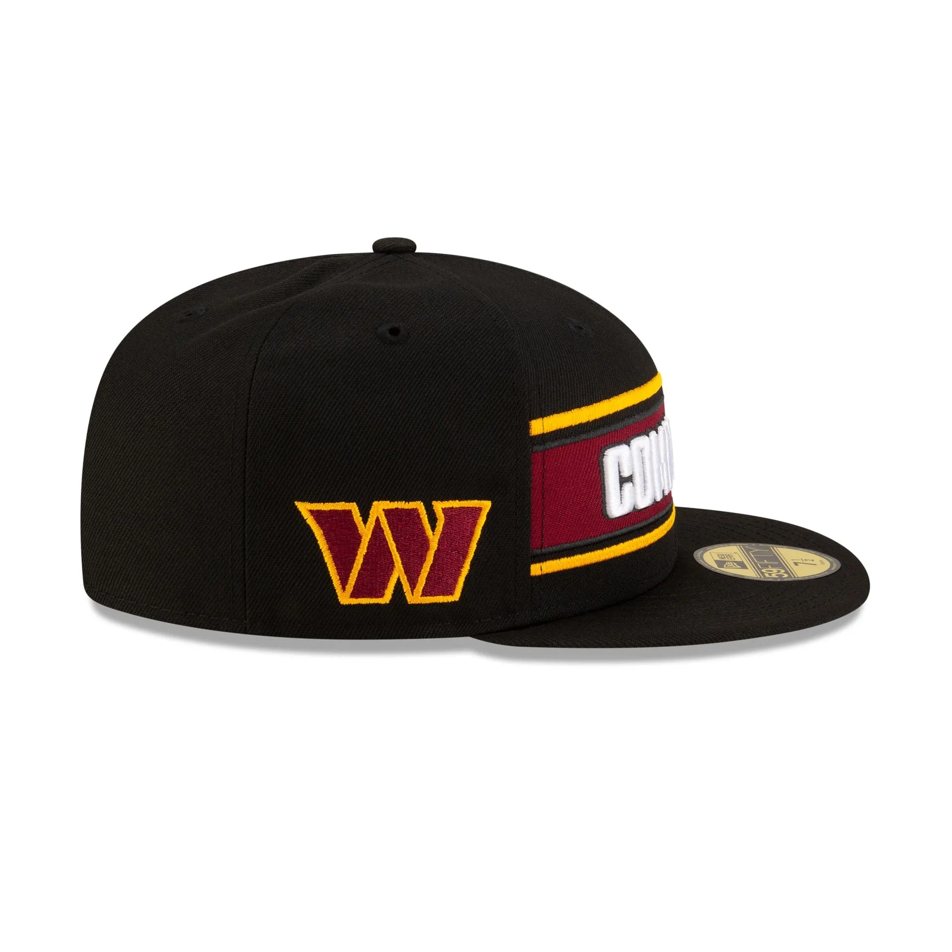 Washington Commanders 2024 Sideline Black 59FIFTY Fitted Hat sold by New Era product image thumbnail 4