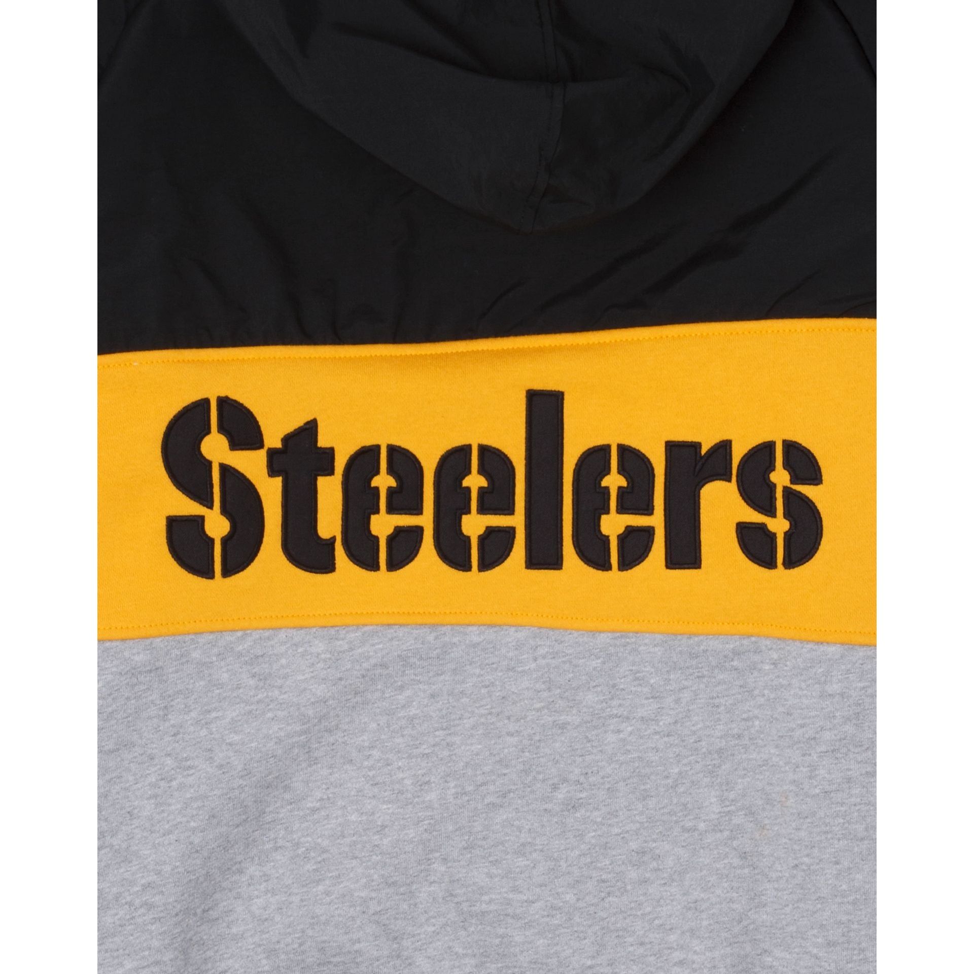 Pittsburgh Steelers Throwback Quarter Zip Hoodie sold by New Era product image thumbnail 5