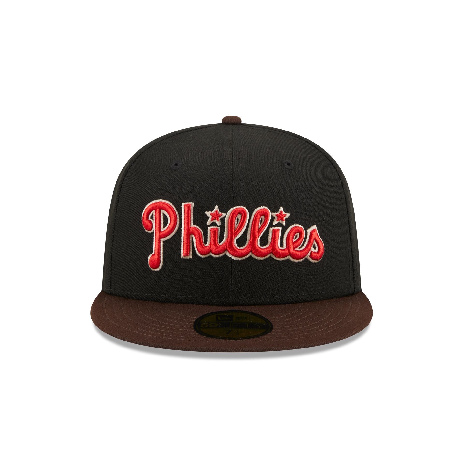 Philadelphia Phillies Chocolate Visor 59FIFTY Fitted Hat sold by New Era product image thumbnail 2