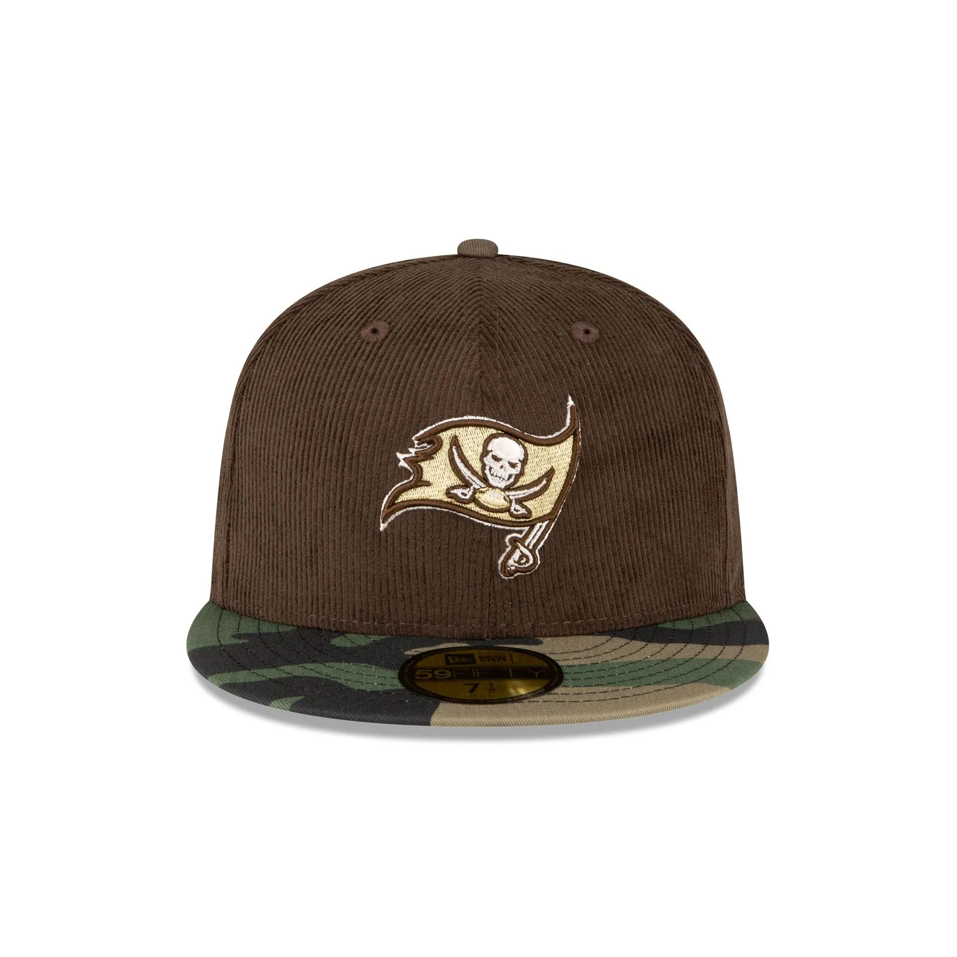 Just Caps Brown Camo Tampa Bay Buccaneers 59FIFTY Fitted Hat sold by New Era product image thumbnail 2