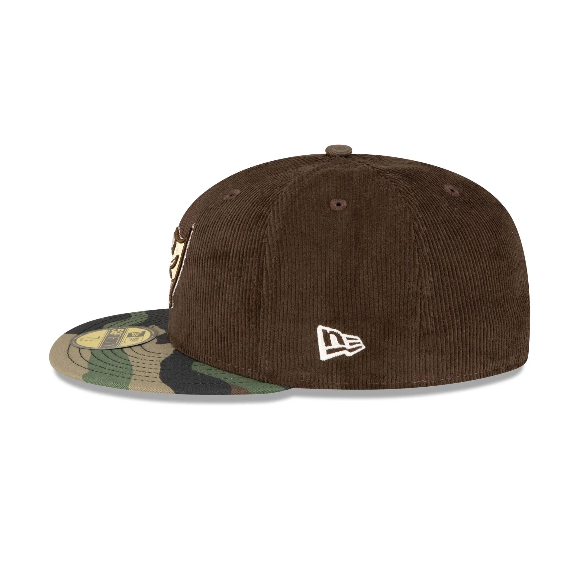 Just Caps Brown Camo Tampa Bay Buccaneers 59FIFTY Fitted Hat sold by New Era product image thumbnail 5
