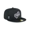 Los Angeles Dodgers 2024 Clubhouse Black 59FIFTY Fitted Hat sold by New Era