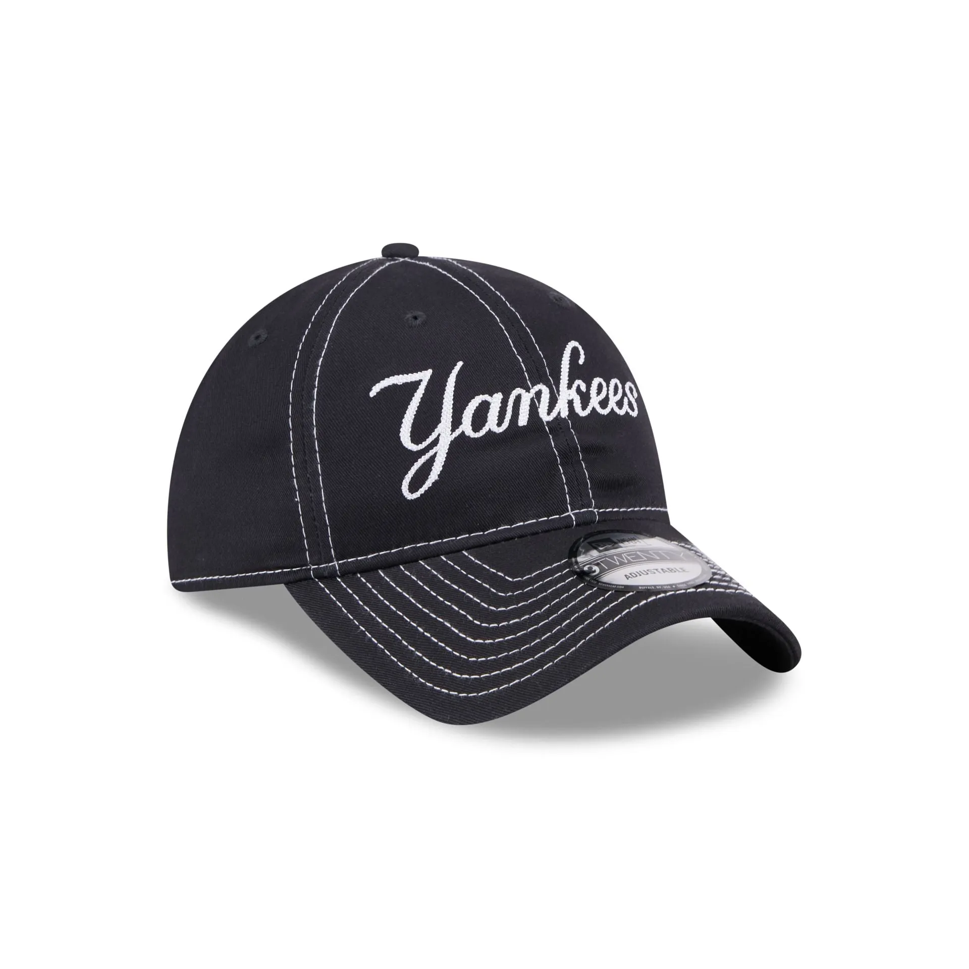 New York Yankees Team Stitch 9TWENTY Adjustable Hat sold by New Era product image thumbnail 3