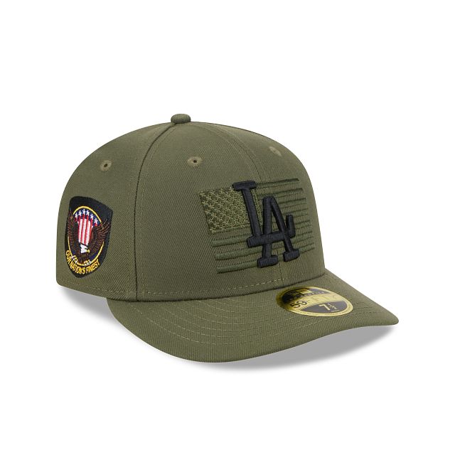Los Angeles Dodgers Armed Forces Day 2023 Low Profile 59FIFTY Fitted Hat sold by New Era