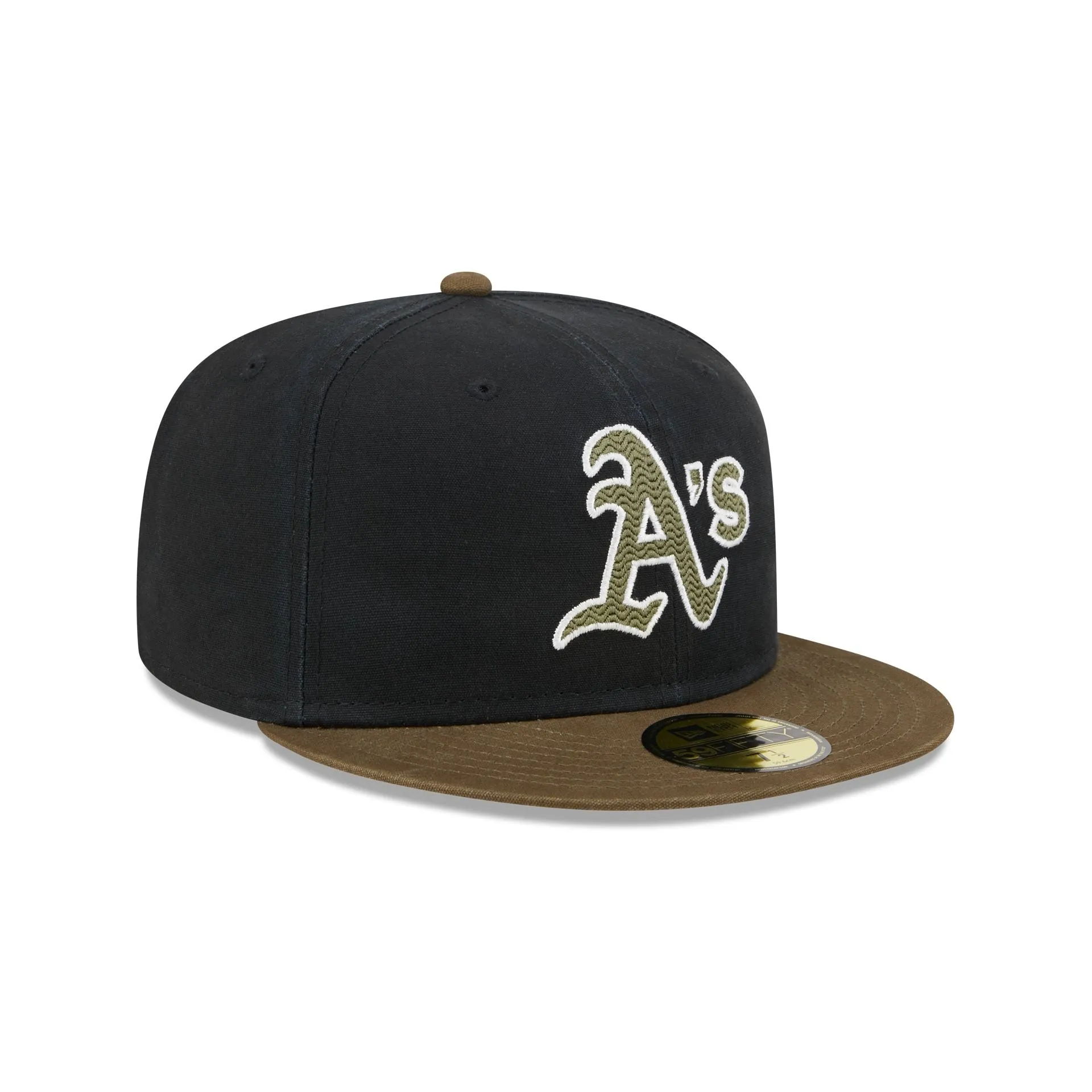 Oakland Athletics Quilted Logo 59FIFTY Fitted Hat sold by New Era product image thumbnail 3