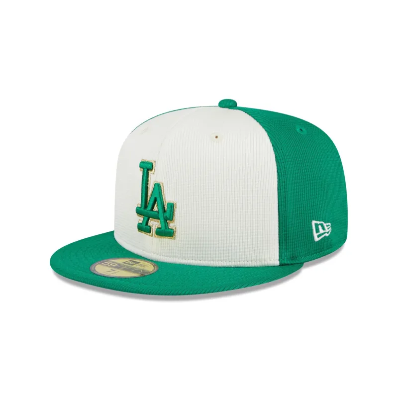 Los Angeles Dodgers St. Patrick's Day 2024 59FIFTY Fitted Hat made by New Era