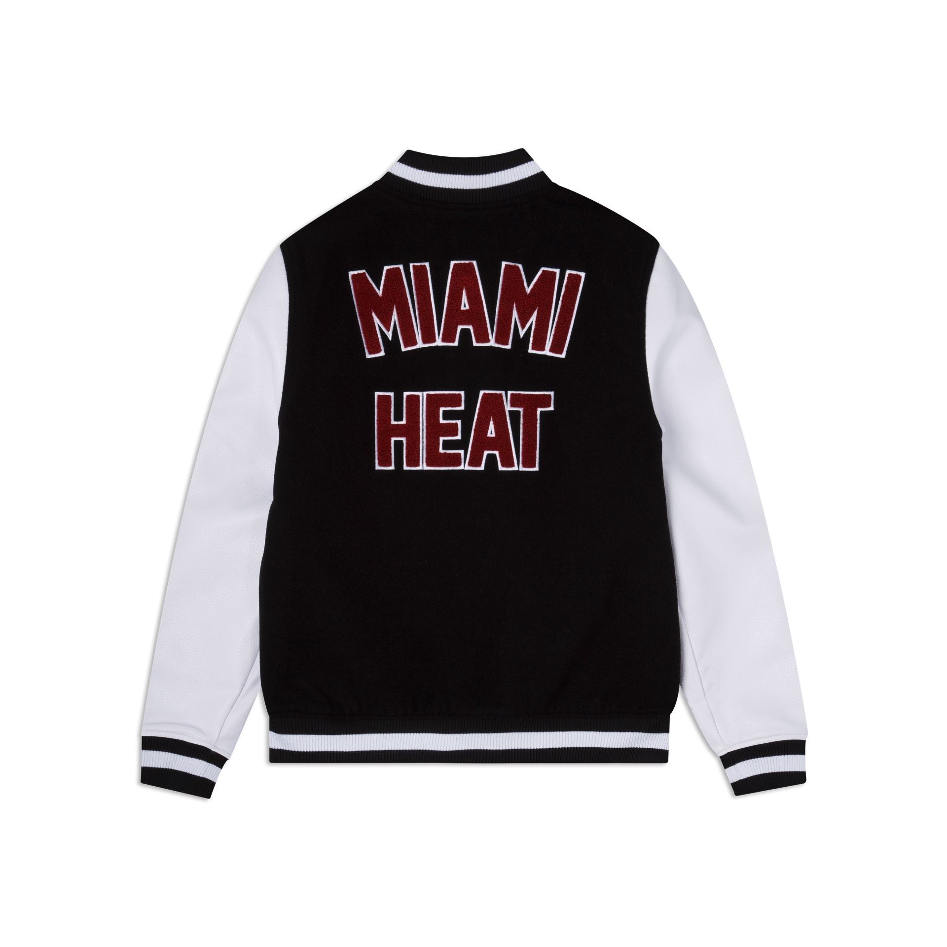 Miami Heat Black Varsity Jacket sold by New Era product image thumbnail 2