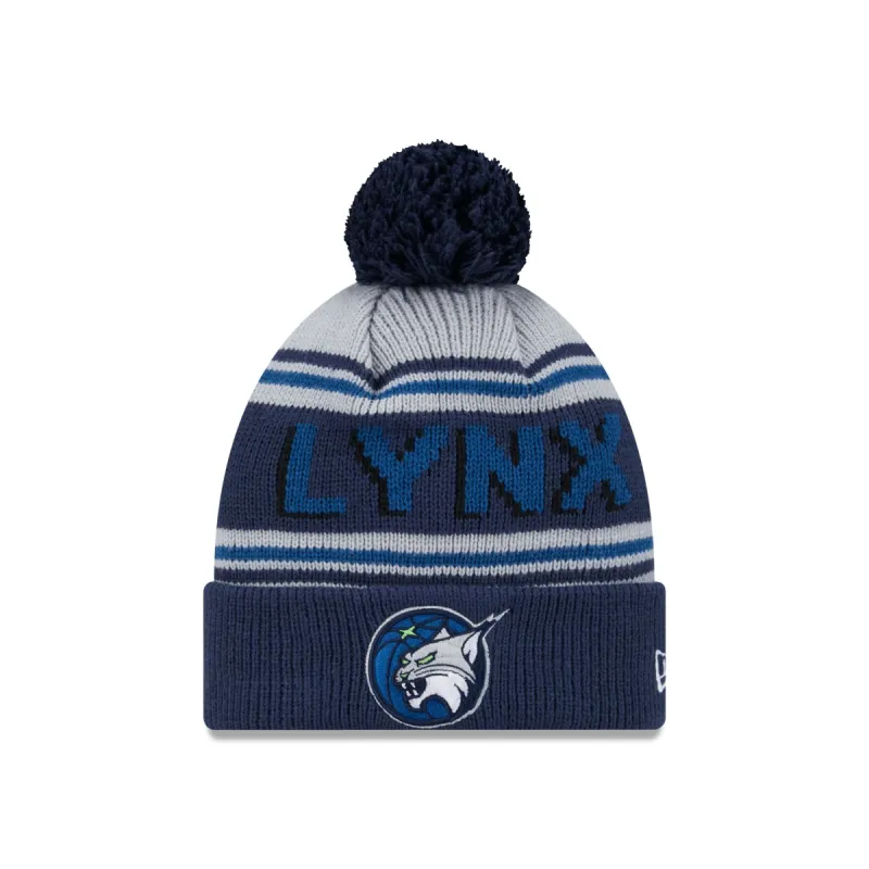 Minnesota Lynx 2024 Team Pom Knit Hat sold by New Era