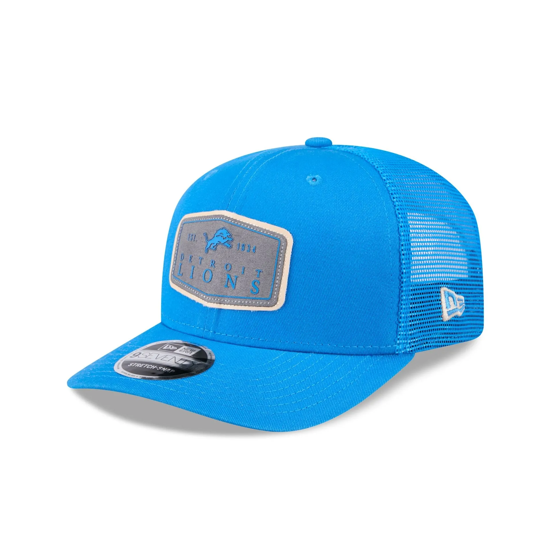 Detroit Lions Labeled 9SEVENTY Stretch-Snap Hat sold by New Era