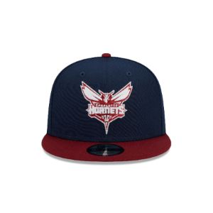 Charlotte Hornets Color Pack Navy 9FIFTY Snapback Hat sold by New Era