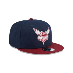 Charlotte Hornets Color Pack Navy 9FIFTY Snapback Hat sold by New Era