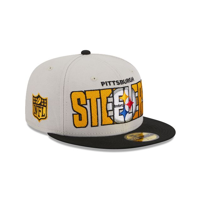 Pittsburgh Steelers 2023 Draft 59FIFTY Fitted Hat sold by New Era