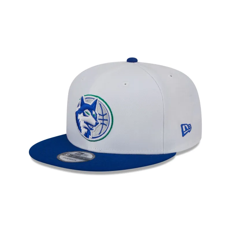 Minnesota Timberwolves Classic Edition Gray 9FIFTY Snapback Hat sold by New Era