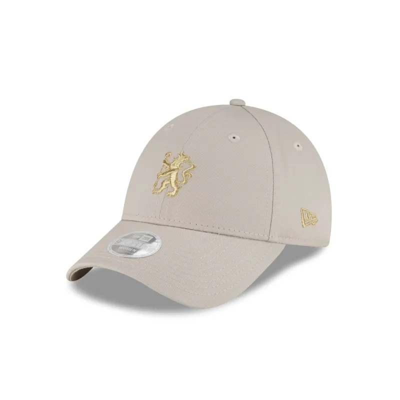 Chelsea FC Women's Stone 9FORTY Adjustable Hat sold by New Era