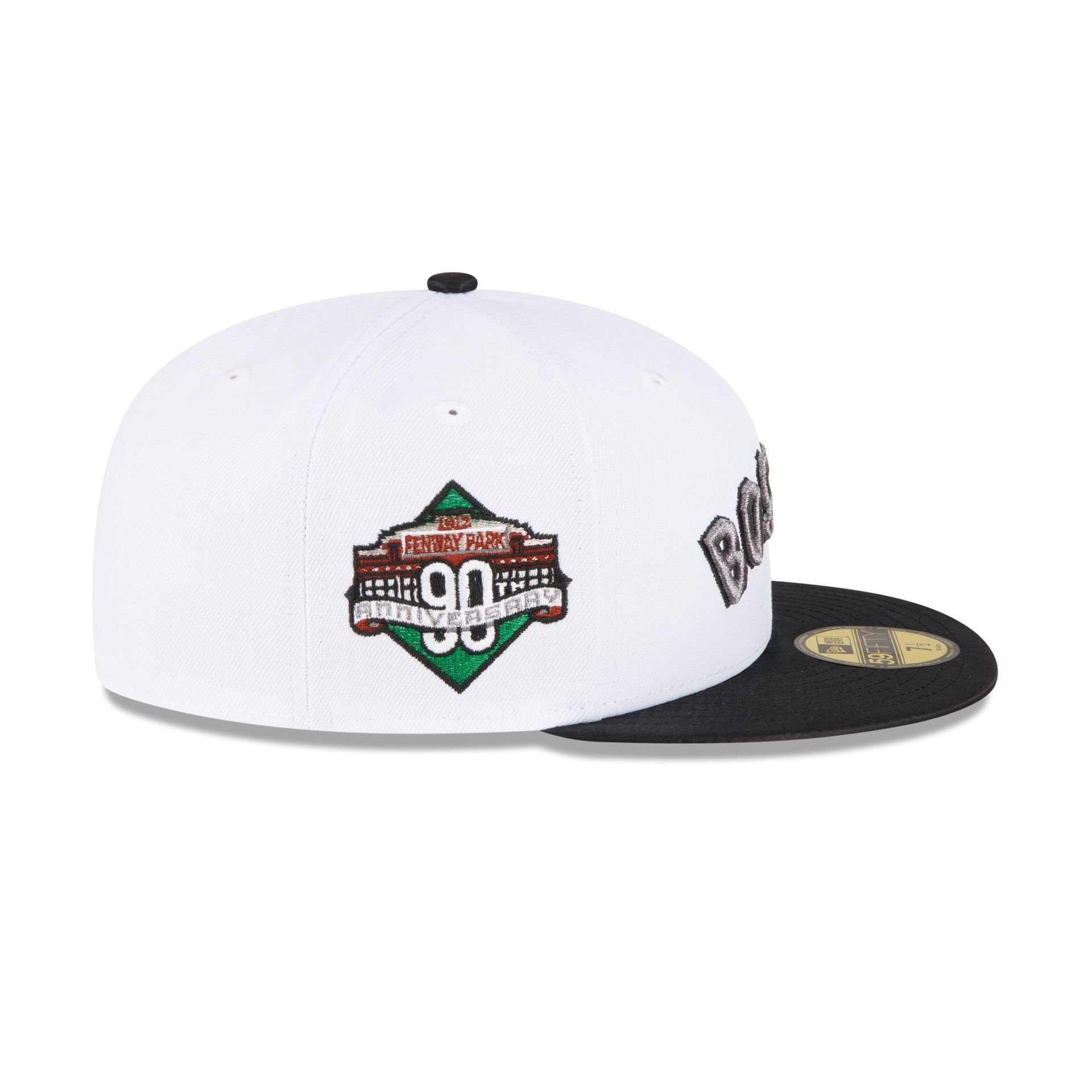 Just Caps Optic White Boston Red Sox 59FIFTY Fitted Hat sold by New Era product image thumbnail 4