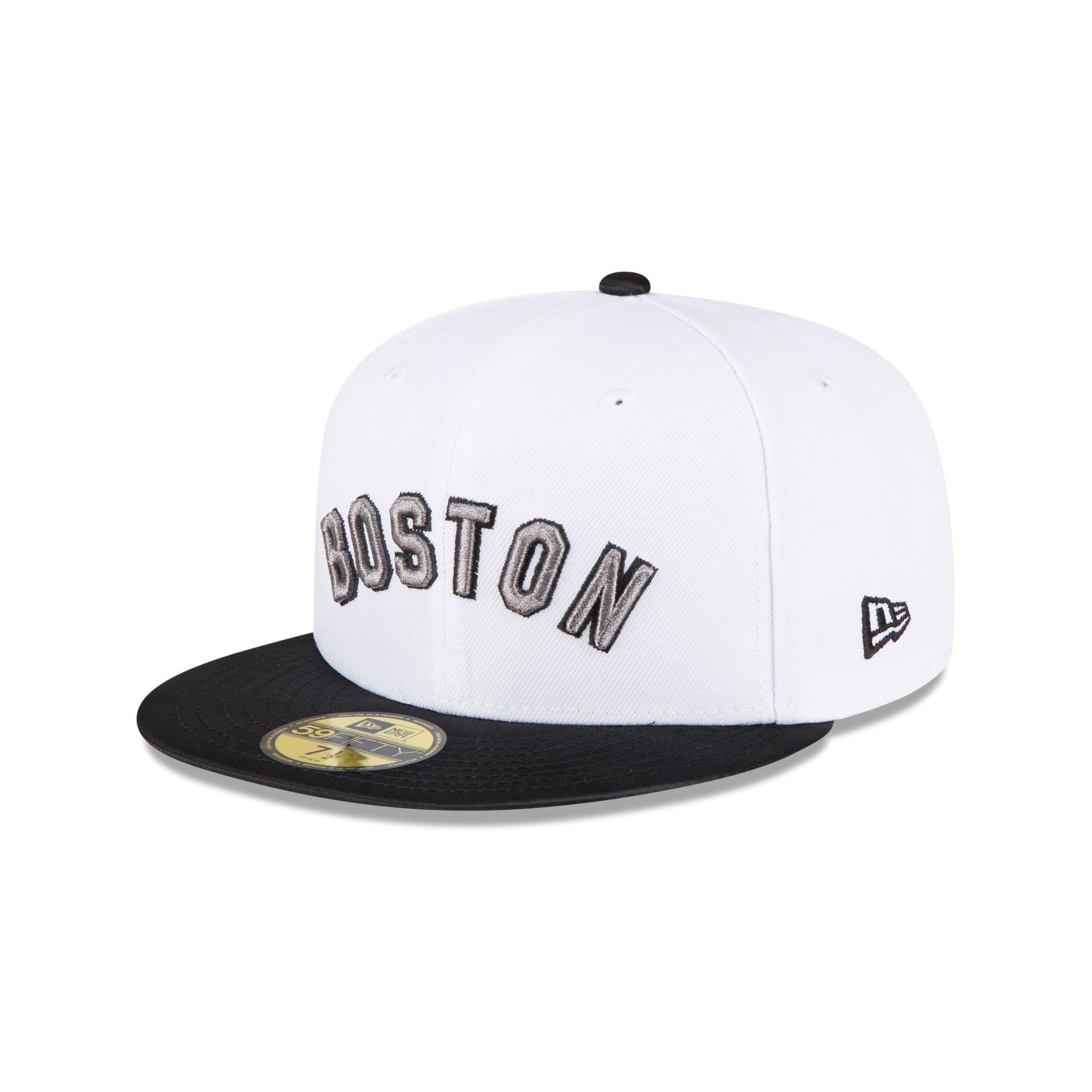 Just Caps Optic White Boston Red Sox 59FIFTY Fitted Hat sold by New Era product image thumbnail 3