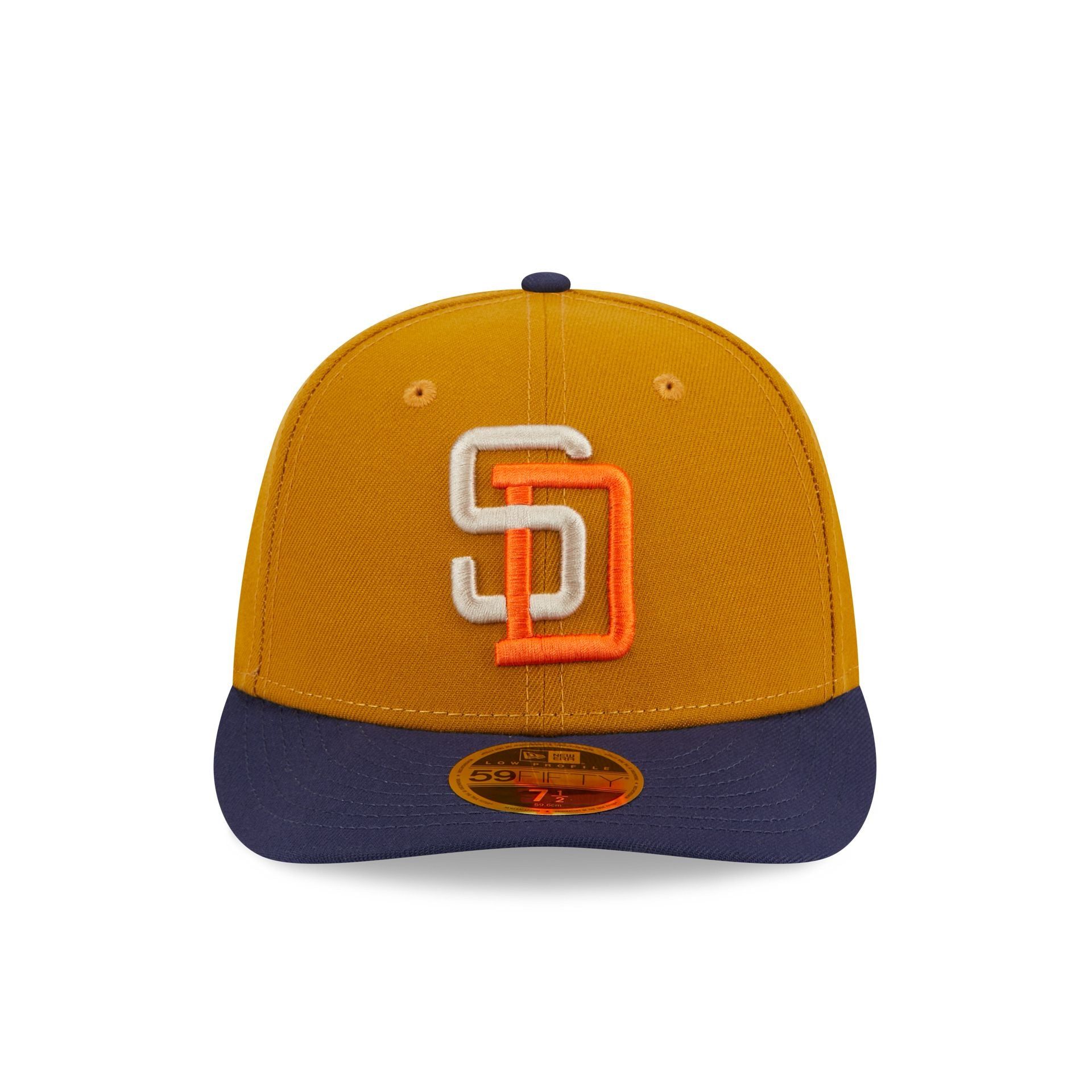 San Diego Padres Vintage Gold Low Profile 59FIFTY Fitted Hat sold by New Era product image thumbnail 2