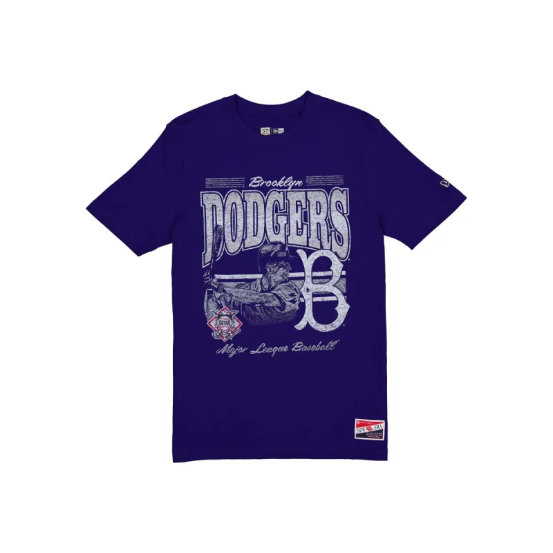 Brooklyn Dodgers Throwback Distress T-Shirt sold by New Era