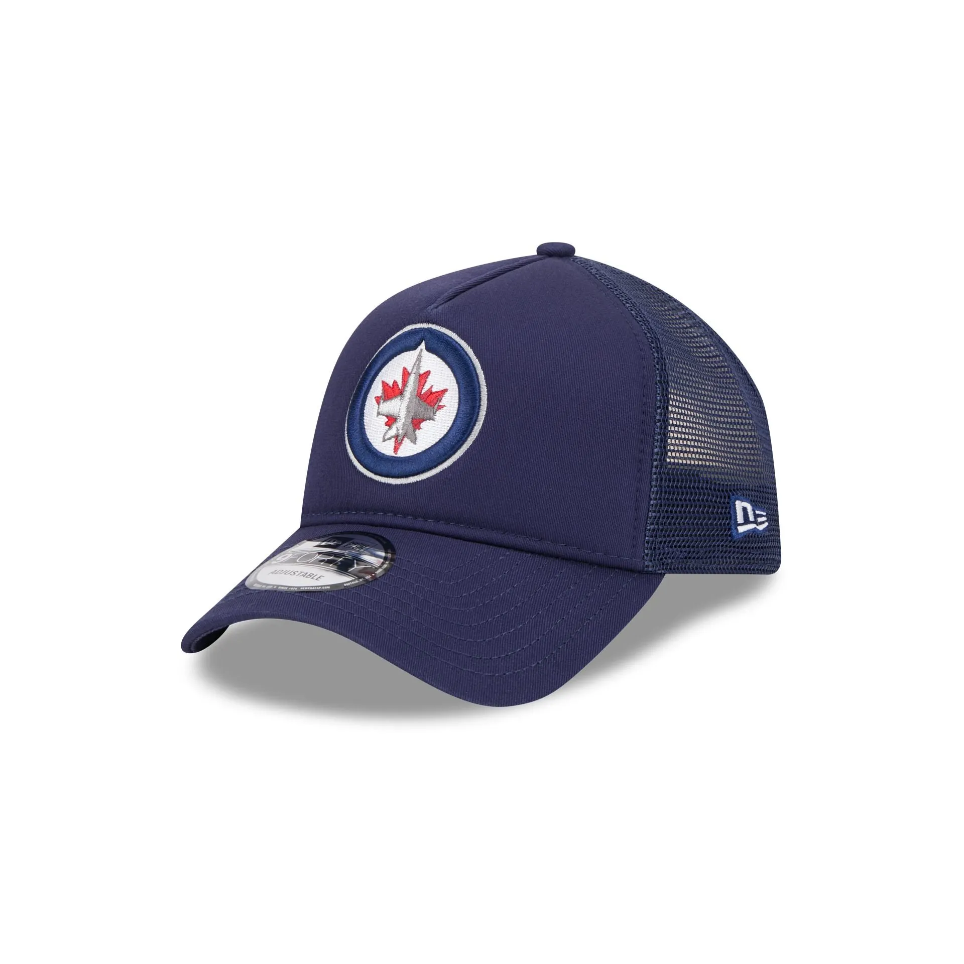 Winnipeg Jets 9FORTY A-Frame Trucker Hat sold by New Era
