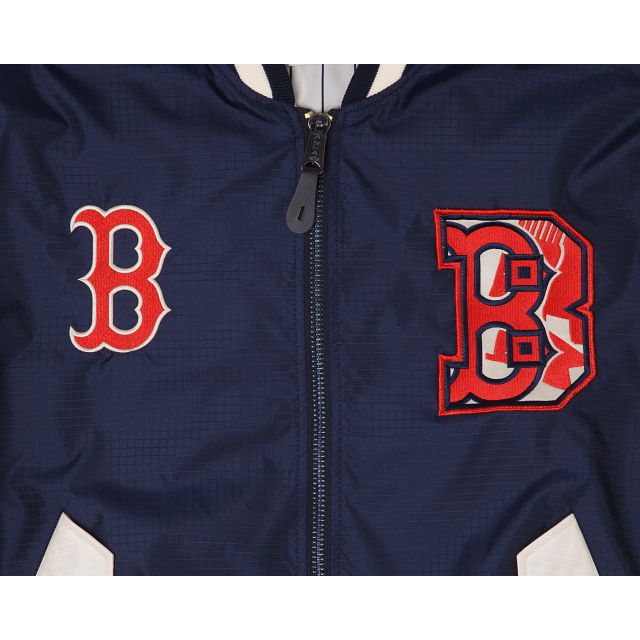 Alpha Industries X Boston Red Sox Alt MA-1 Bomber Jacket sold by New Era product image thumbnail 3