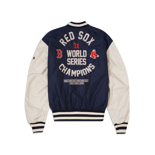 Alpha Industries X Boston Red Sox Alt MA-1 Bomber Jacket sold by New Era product image thumbnail 2