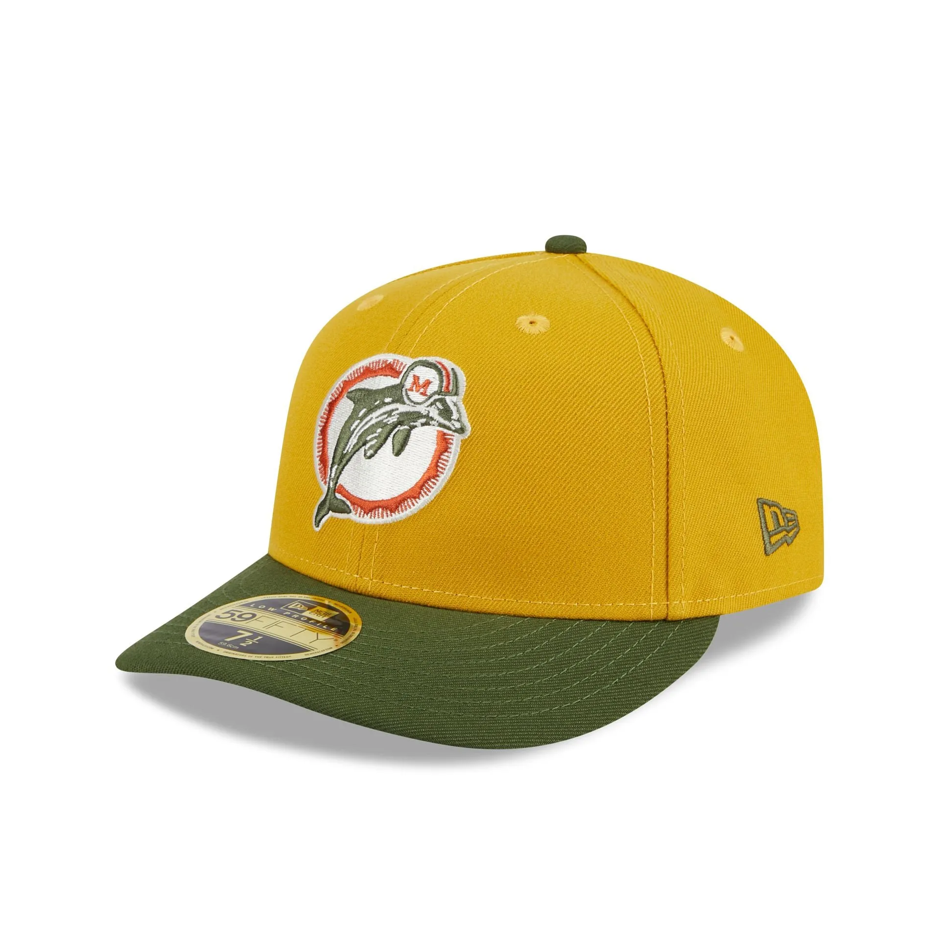 Miami Dolphins Cinnamon Sage Low Profile 59FIFTY Fitted Hat sold by New Era product image thumbnail 3
