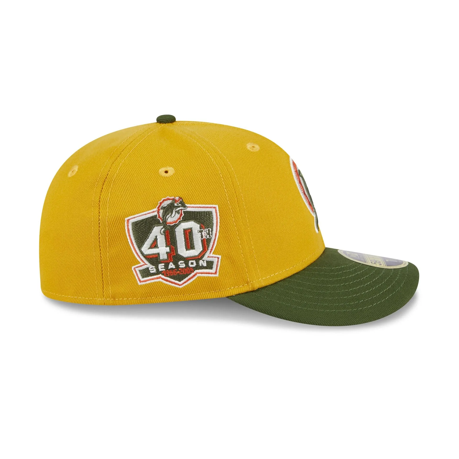 Miami Dolphins Cinnamon Sage Low Profile 59FIFTY Fitted Hat sold by New Era product image thumbnail 4