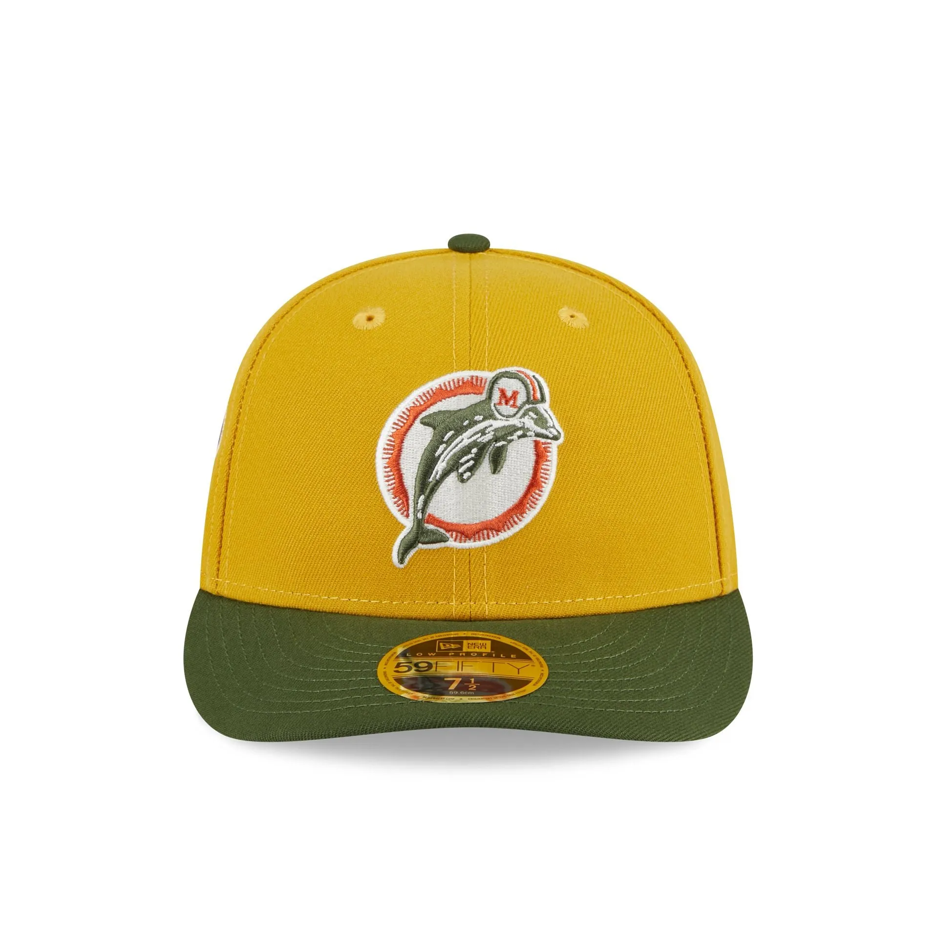 Miami Dolphins Cinnamon Sage Low Profile 59FIFTY Fitted Hat sold by New Era product image thumbnail 2