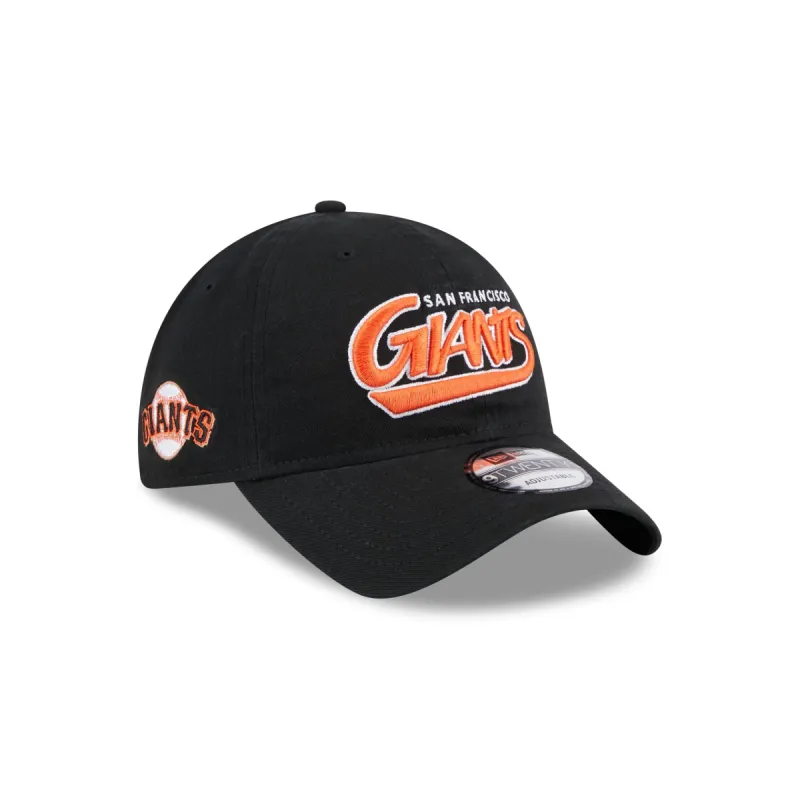 San Francisco Giants Throwback 9TWENTY Adjustable Hat sold by New Era