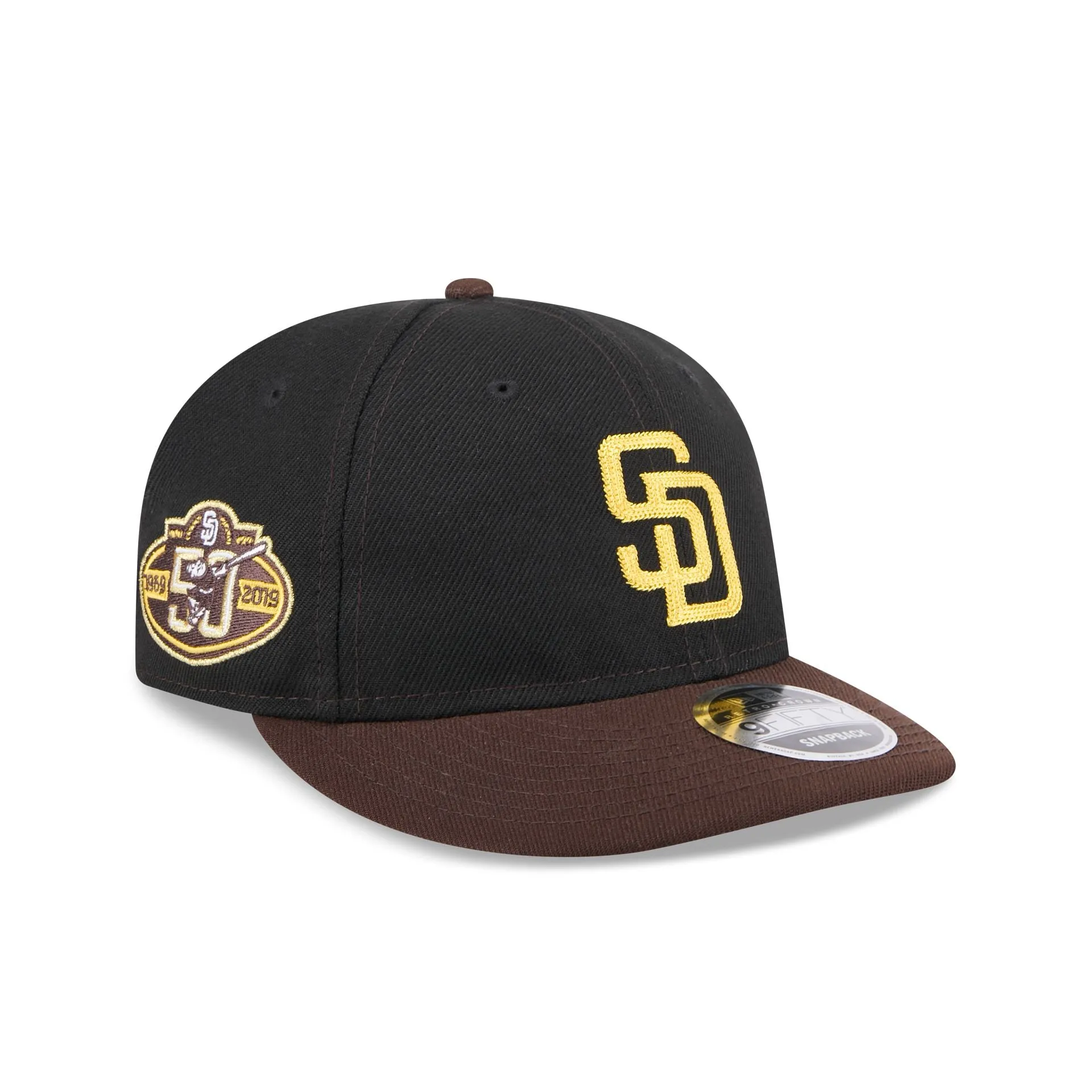 San Diego Padres Thunder Crown Retro Crown 9FIFTY Snapback Hat sold by New Era