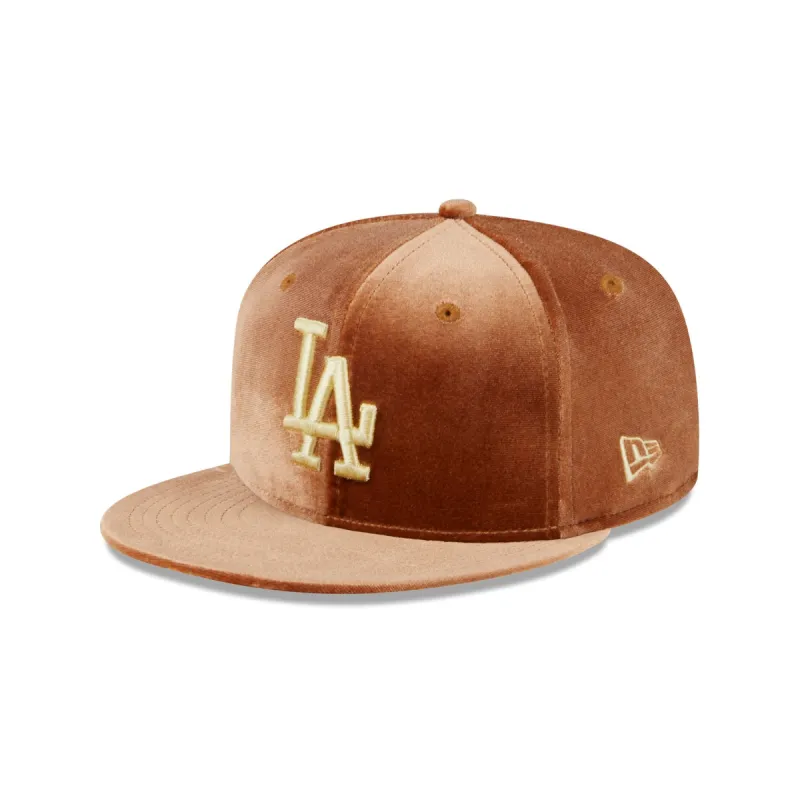 Los Angeles Dodgers Vintage Velvet 59FIFTY Fitted Hat sold by New Era