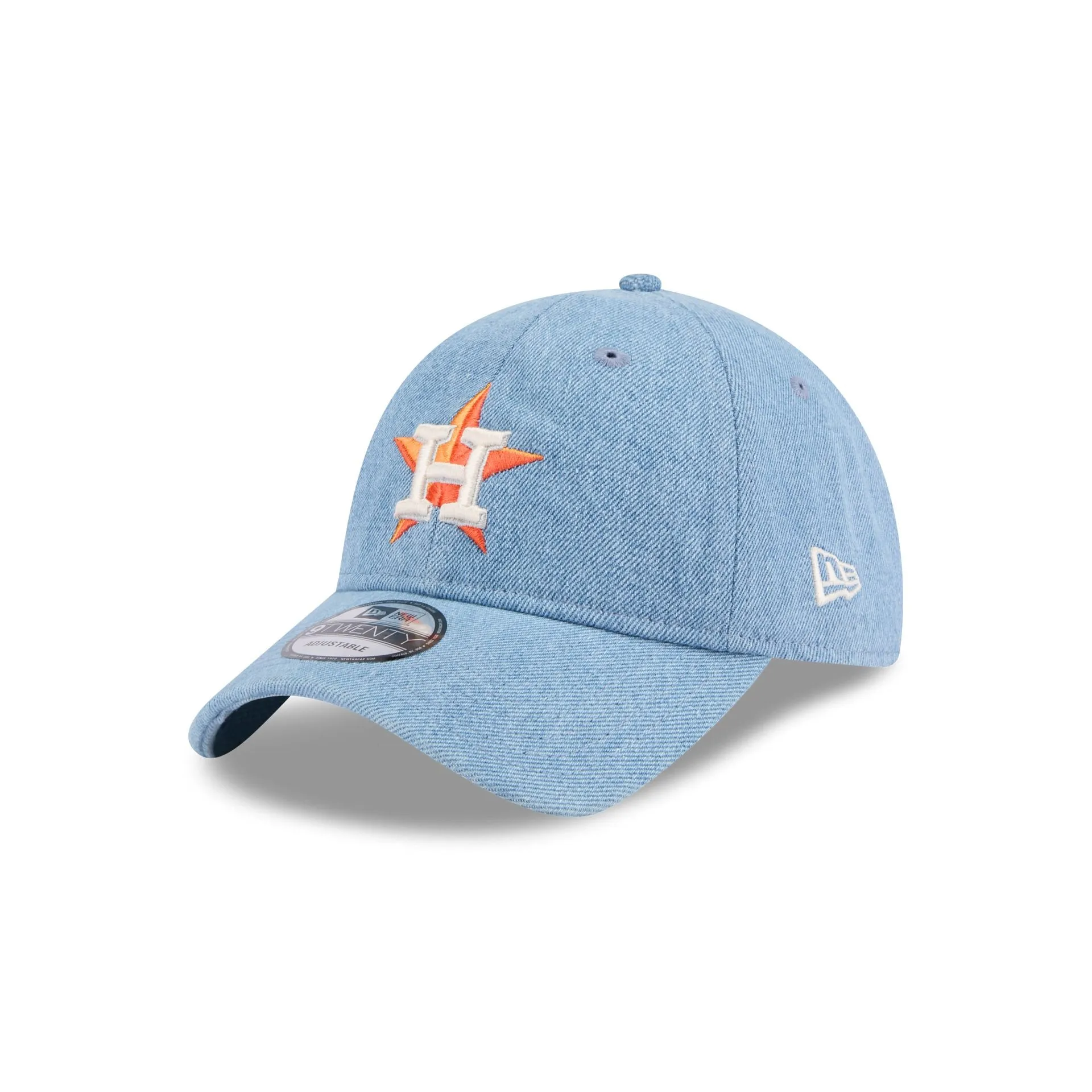 Houston Astros Washed Denim 9TWENTY Adjustable Hat sold by New Era