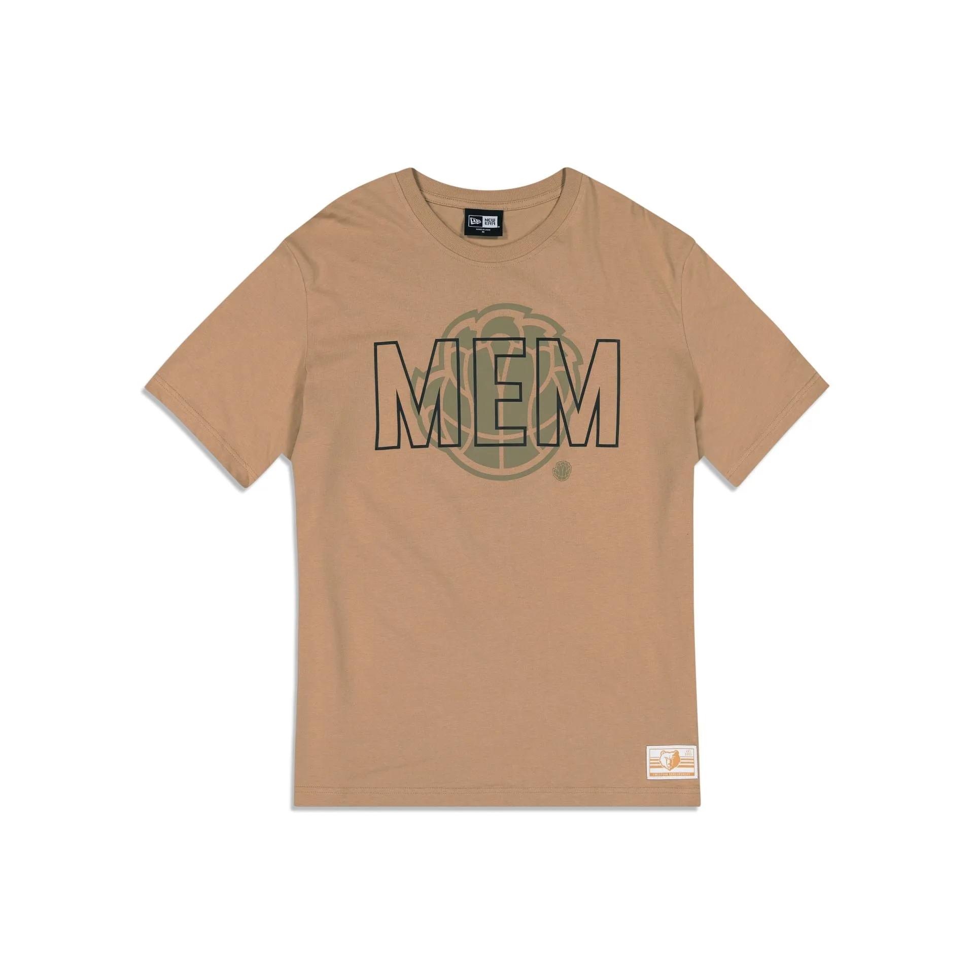 Memphis Grizzlies 2023 City Edition Tan T-Shirt sold by New Era