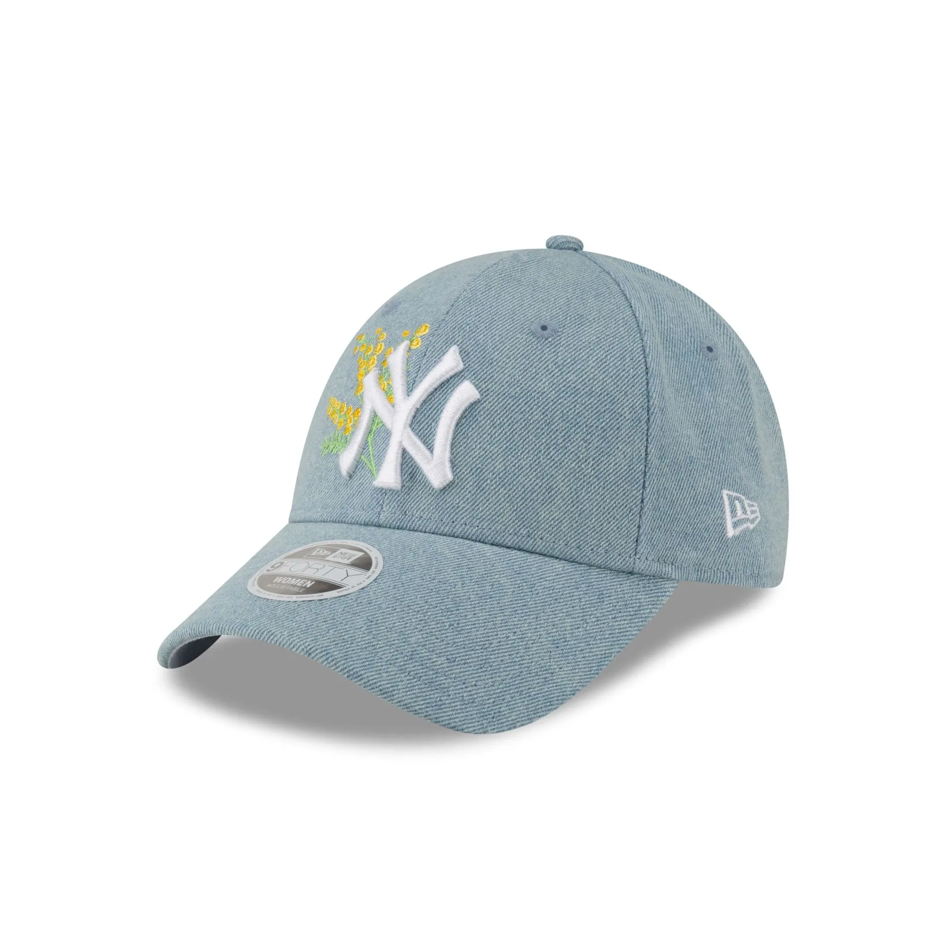 New York Yankees Denim Mimosa Women's 9FORTY Adjustable Hat sold by New Era