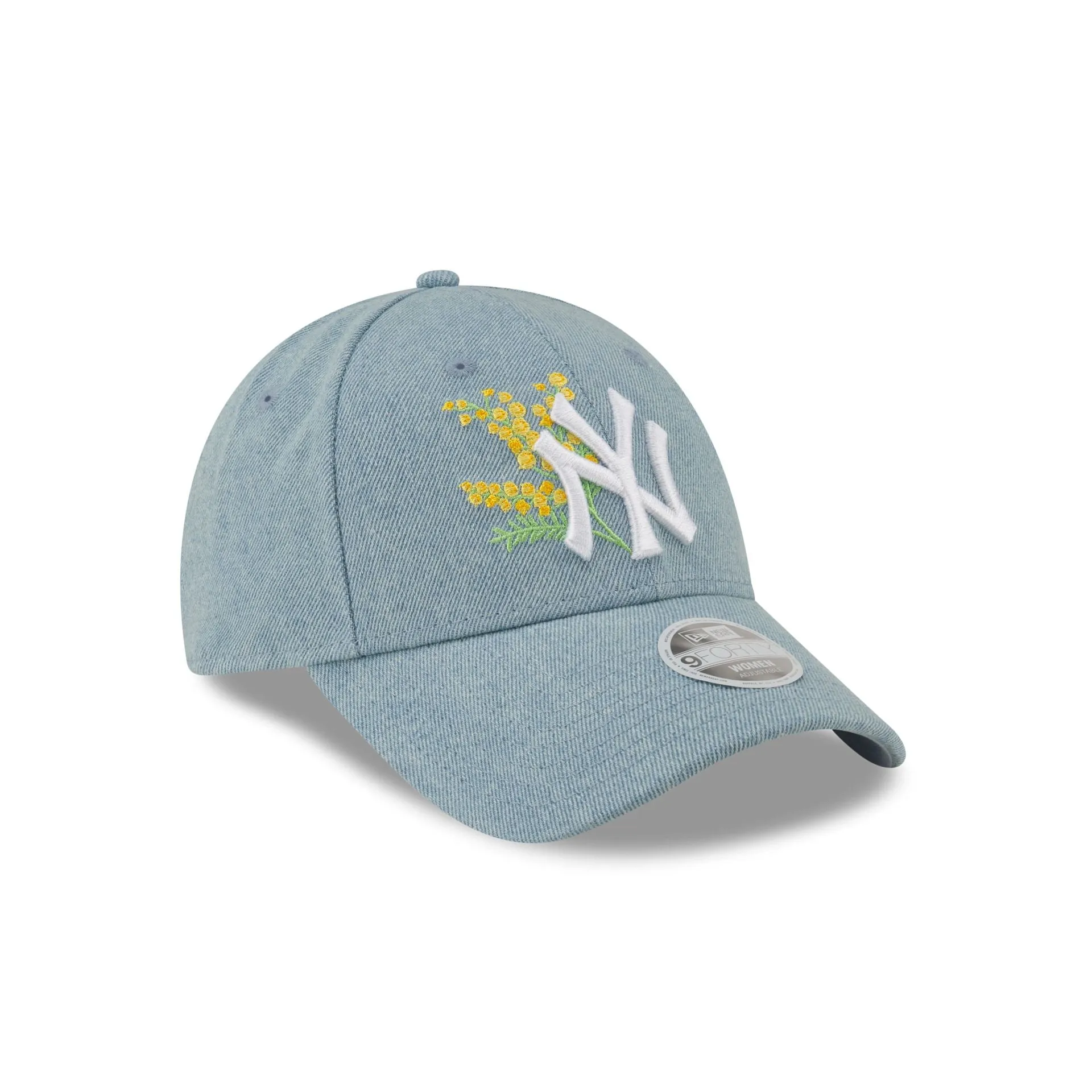 New York Yankees Denim Mimosa Women's 9FORTY Adjustable Hat sold by New Era product image thumbnail 3