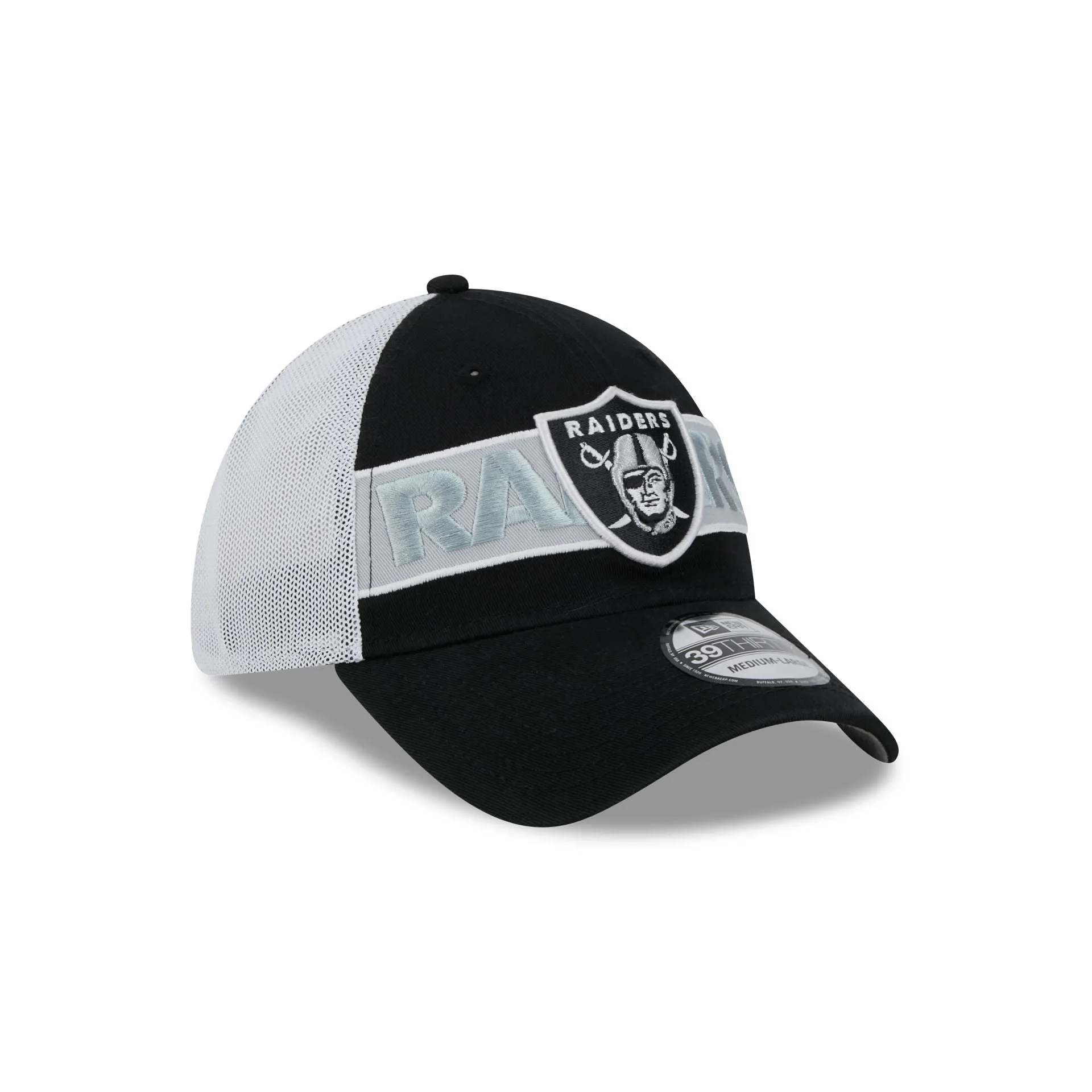 Las Vegas Raiders Banded 39THIRTY Stretch Fit Hat sold by New Era product image thumbnail 3