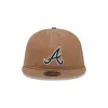 Atlanta Braves Khaki Retro Crown 9FIFTY Adjustable Hat sold by New Era