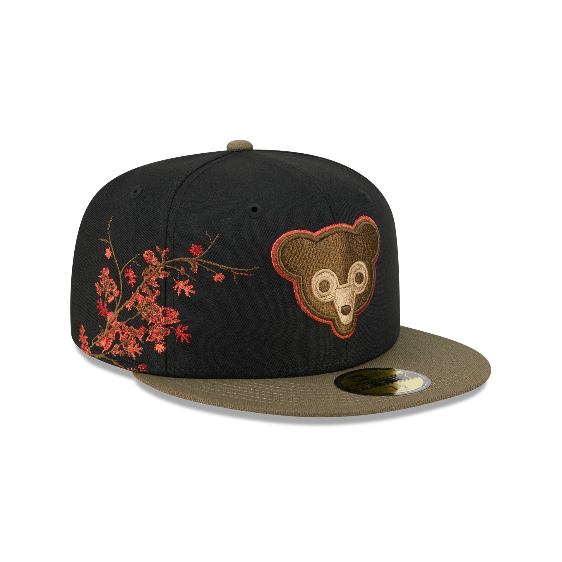 Chicago Cubs Rustic Fall 59FIFTY Fitted Hat sold by New Era