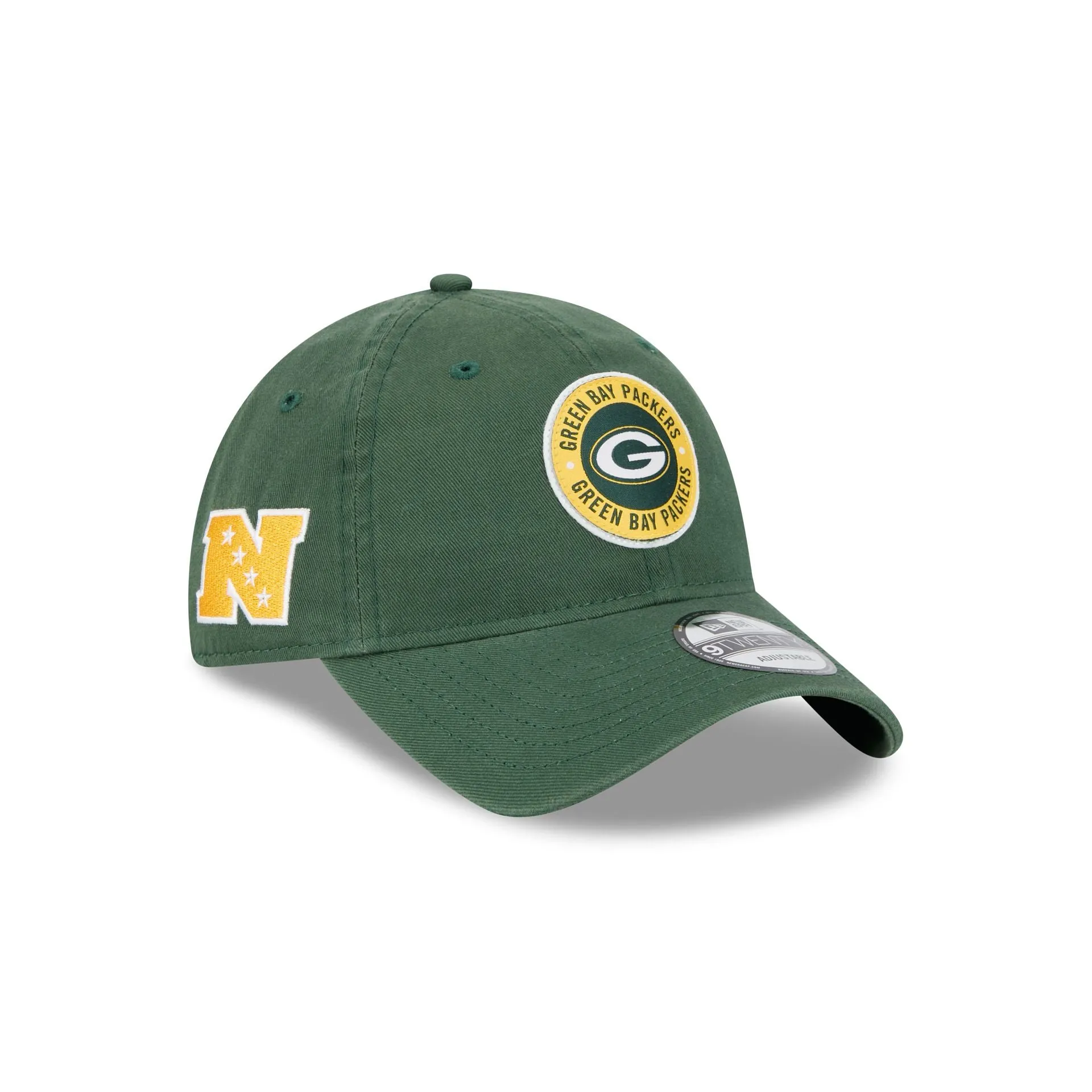 Green Bay Packers 2024 Sideline 9TWENTY Adjustable Hat sold by New Era
