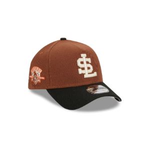 St. Louis Browns Harvest 9FORTY A-Frame Snapback Hat sold by New Era