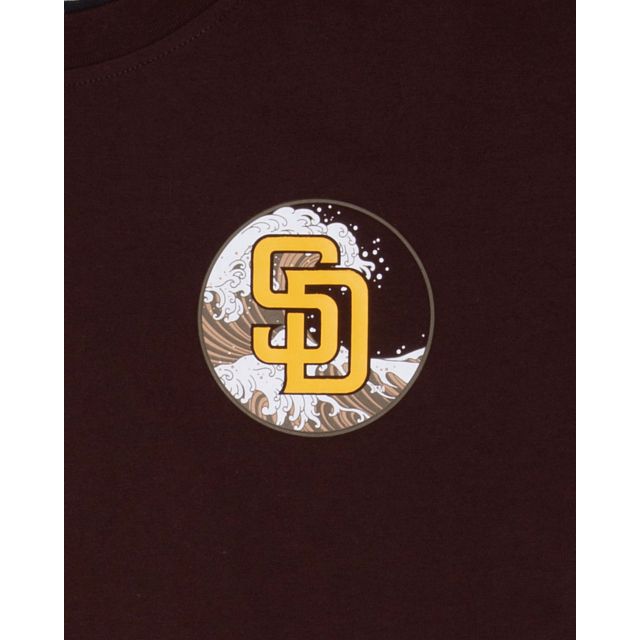 San Diego Padres Tonal Wave T-Shirt sold by New Era product image thumbnail 3