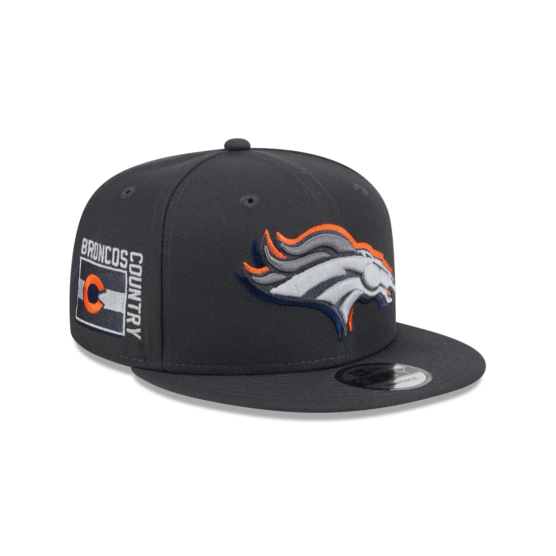 Denver Broncos 2024 Draft 9FIFTY Snapback Hat sold by New Era