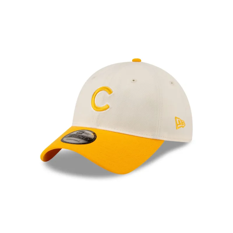 Chicago Cubs Chrome 9TWENTY Adjustable Hat sold by New Era